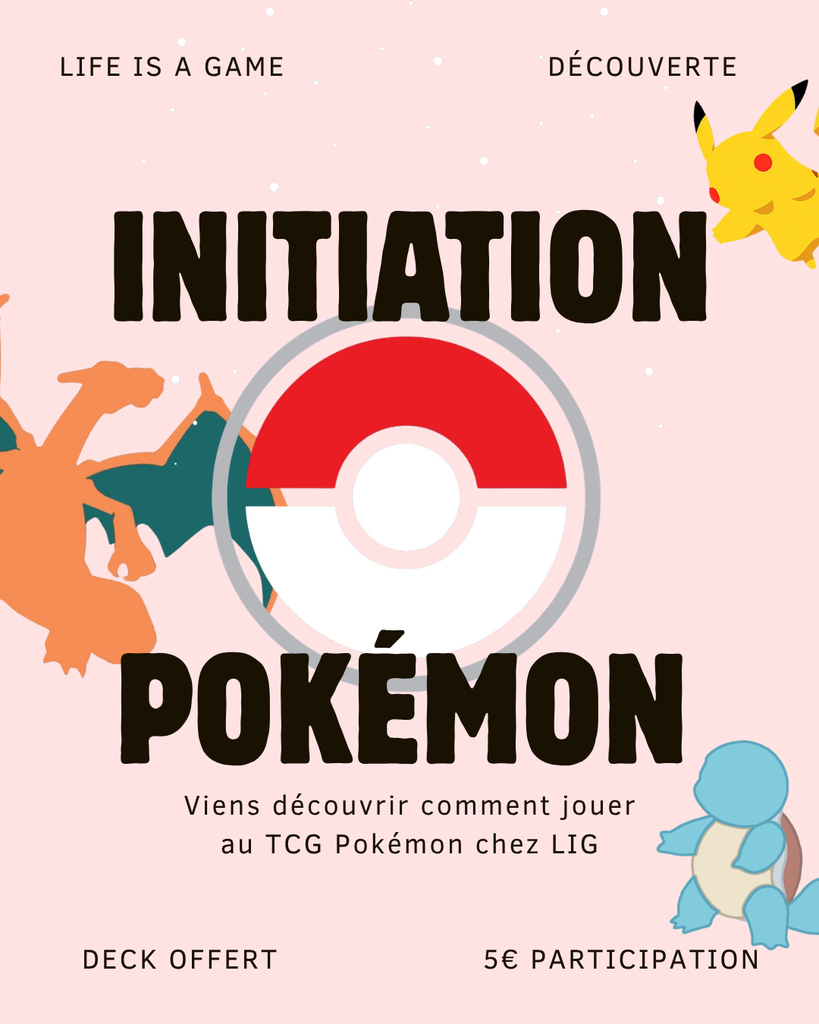 Affiche : Initiation Pokémon TCG