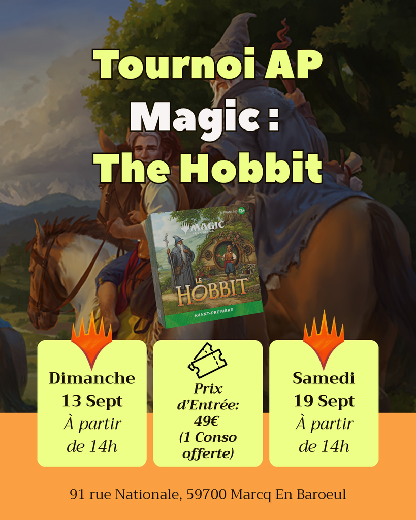 Affiche : Avant-Première - Magic The Gathering : The Hobbit