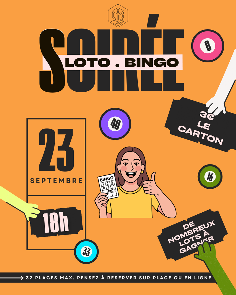 Affiche : Soirée Bingo