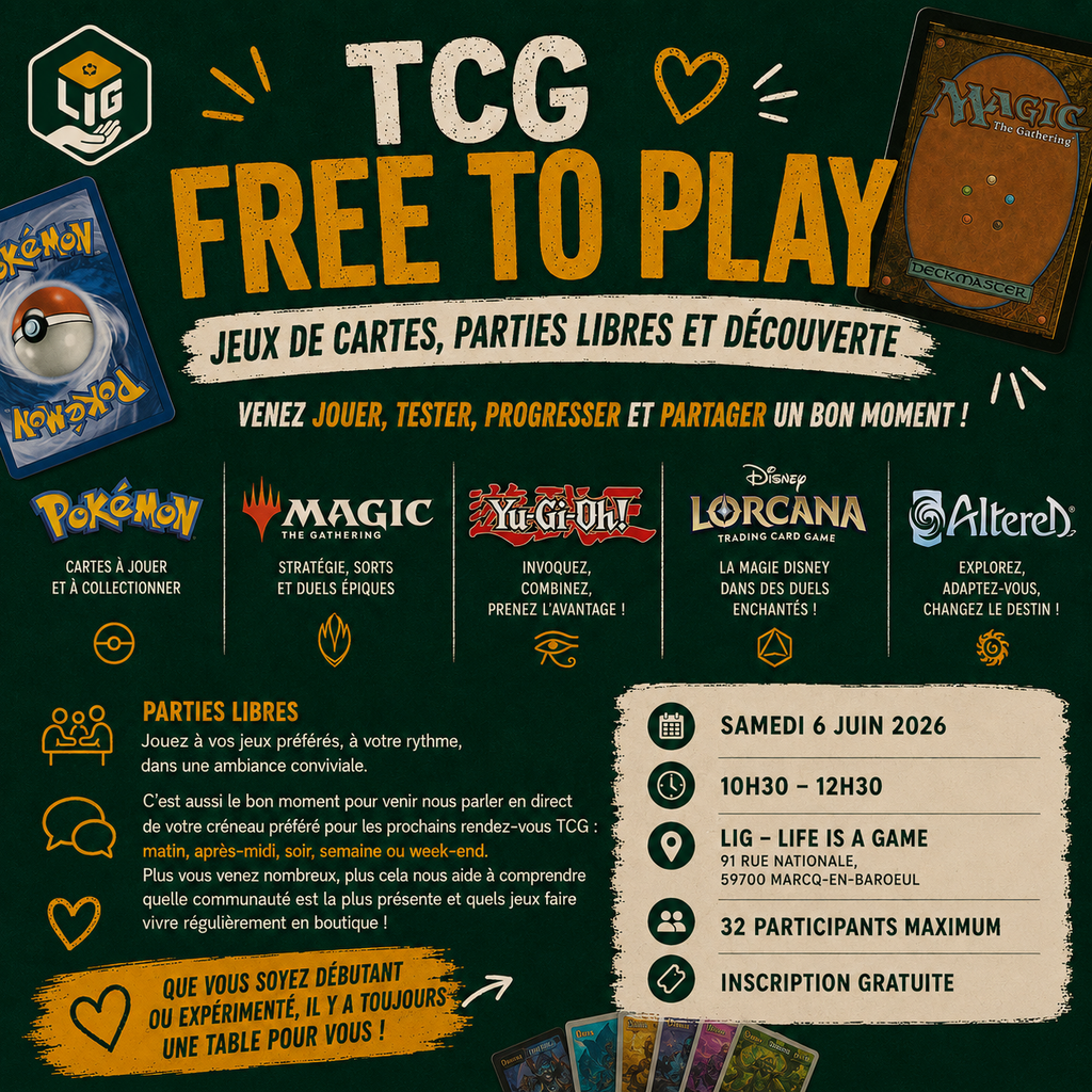 Affiche : TCG - Free to Play