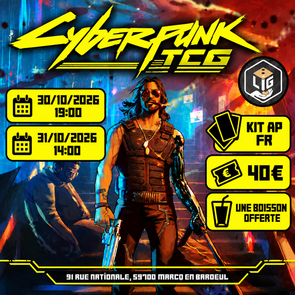 Affiche : Cyberpunk AP fr 31/10/2026
