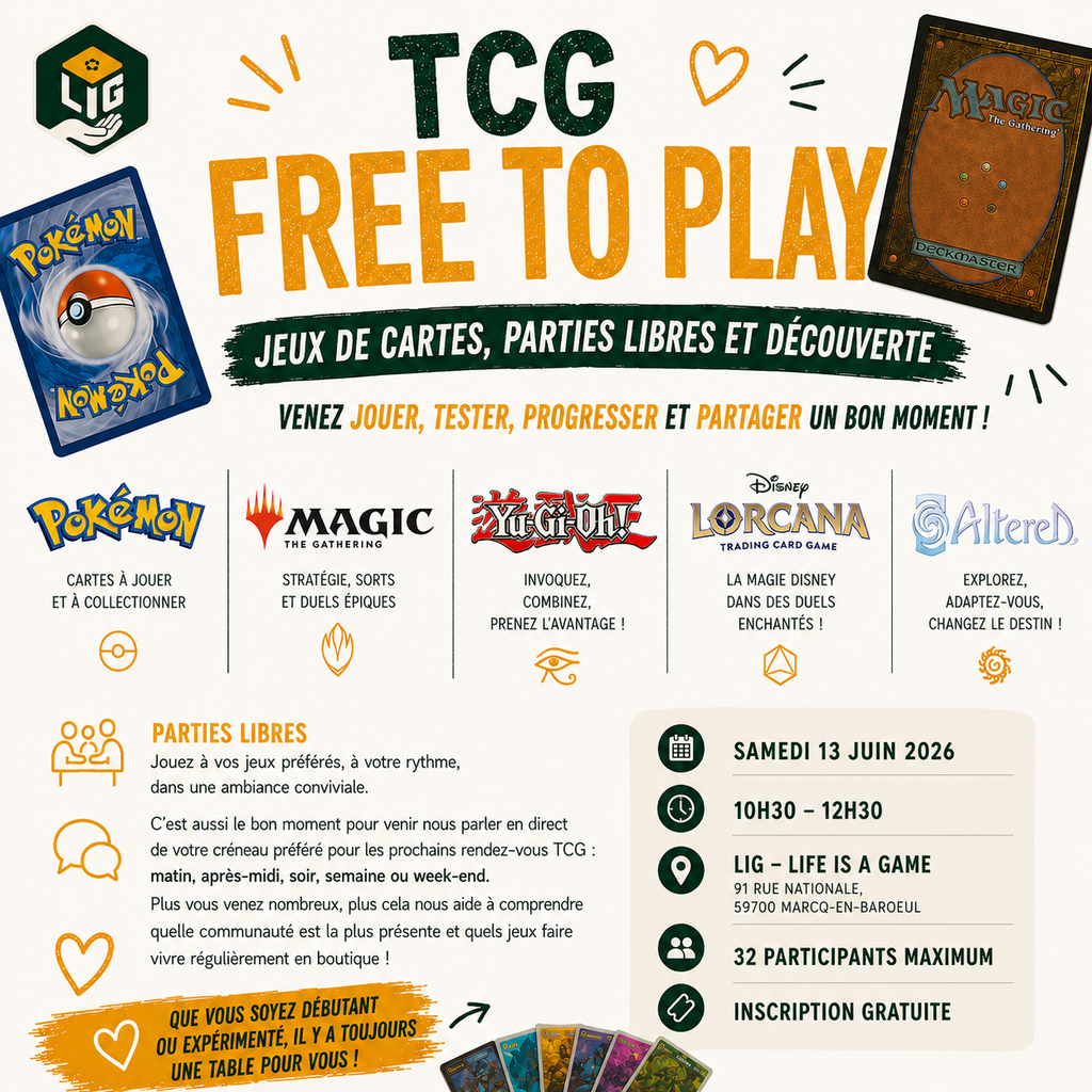 Affiche : TCG - Free to Play