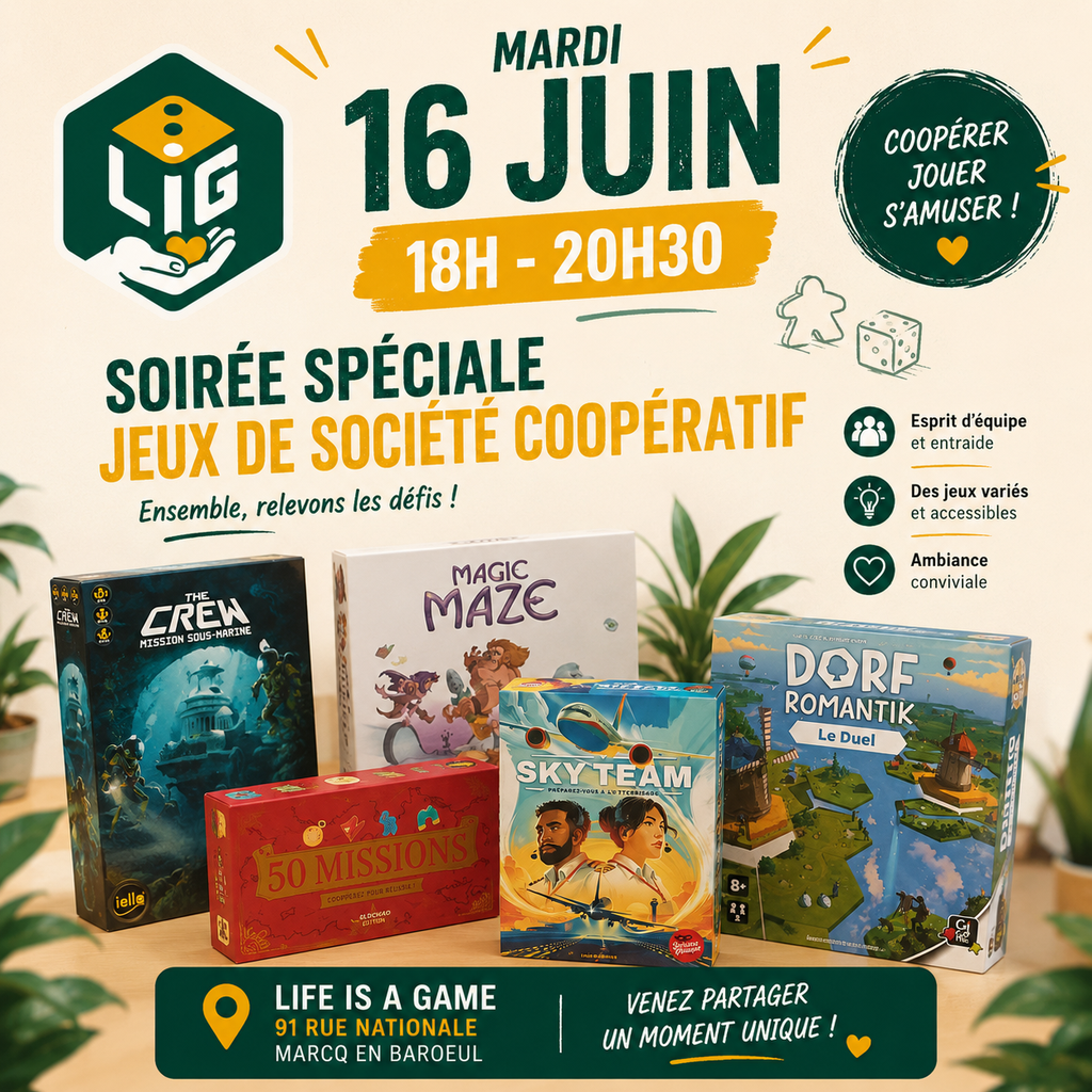 Affiche : Jeux coopératifs