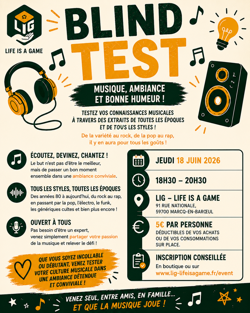 Affiche : Blind Test