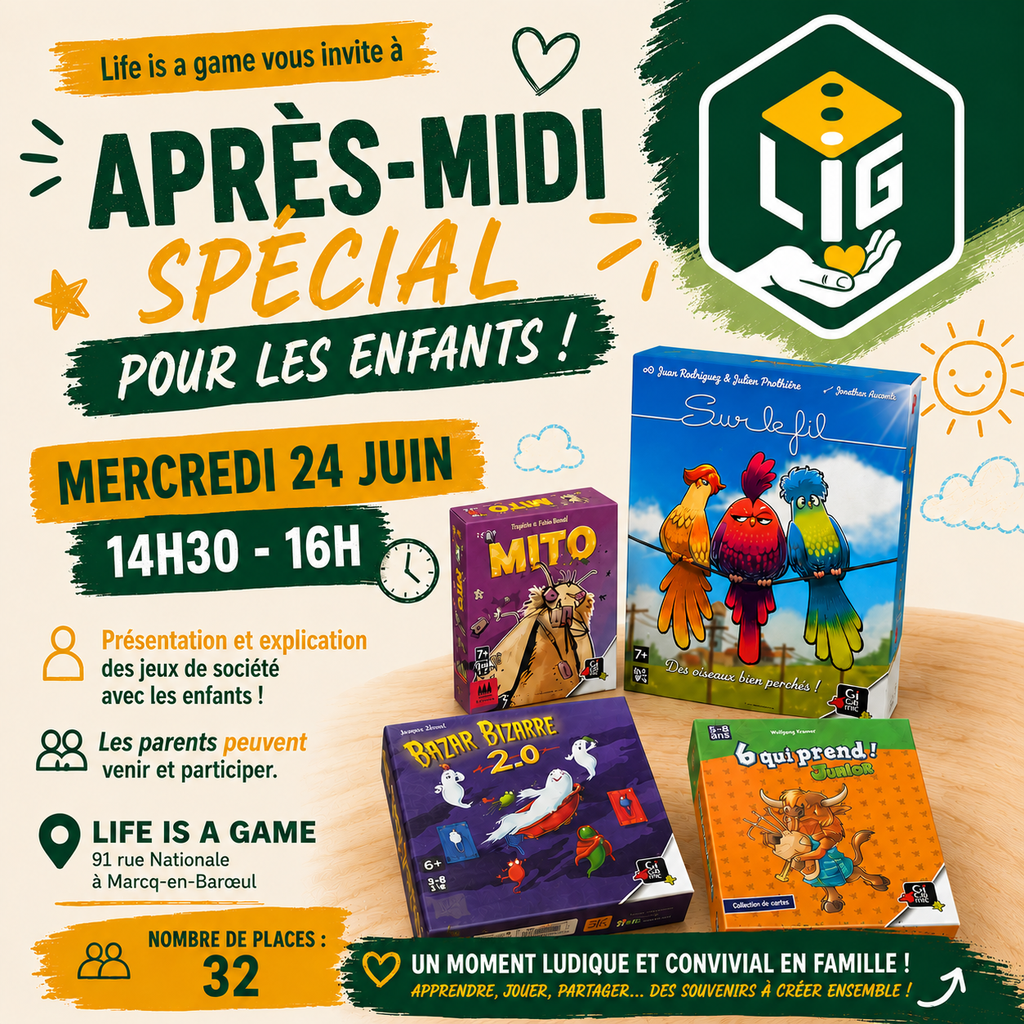 Affiche : Jeux enfants