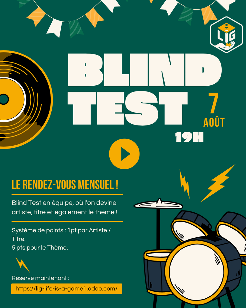 Affiche : Blind Test