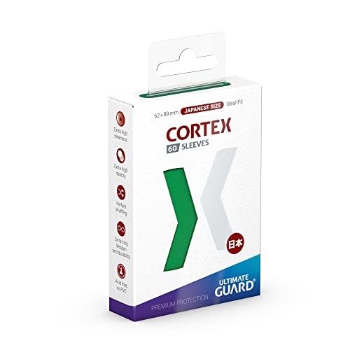 Cortex Sleeves Japanese Size Green (60) Japanese Glossy Green