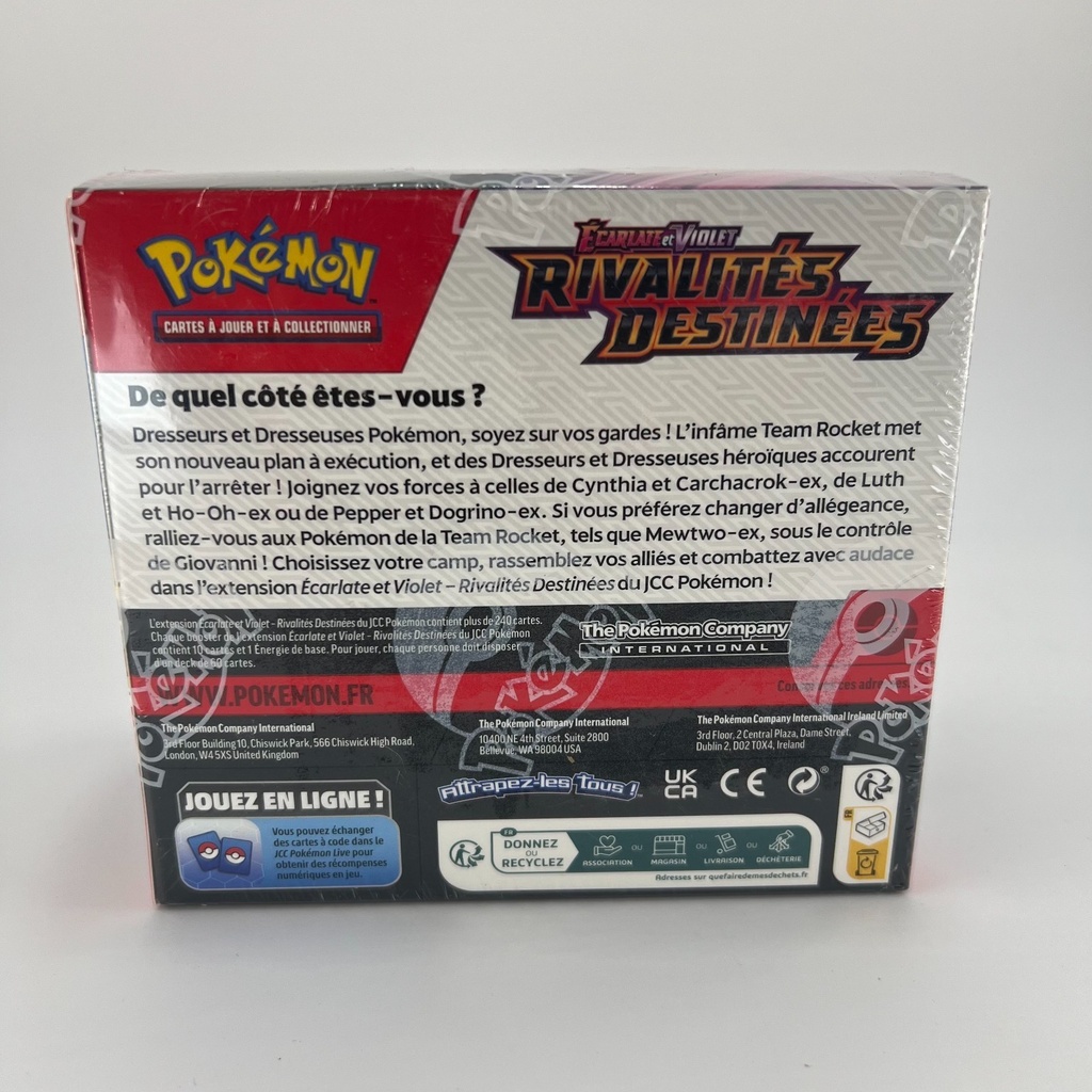 Pokemon TCG Display 36 Boosters EV10 Rivalries Destiny Team Rocket New Sealed