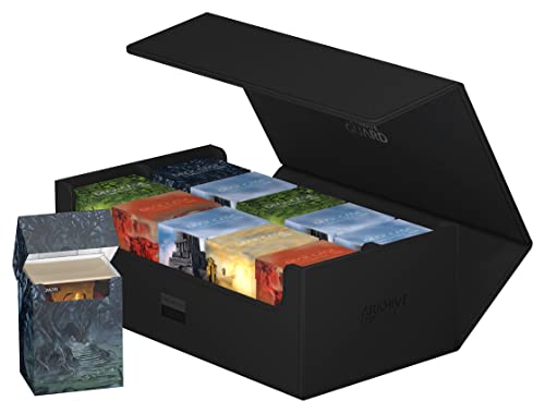 Ultimate Guard Arkhive 800+ XenoSkin Monocolor Noir Black