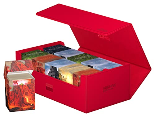 Ultimate Guard Arkhive 800+ XenoSkin Monocolor Rouge 800+ Black