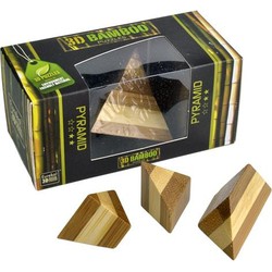 Eureka Eureka 3D Bamboe Puzzel - Piramide