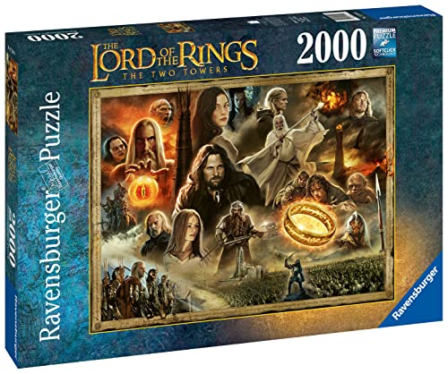 Ravensburger the Lord of the Rings the Two Towers 2000 Piece Jigsaw Puzzle