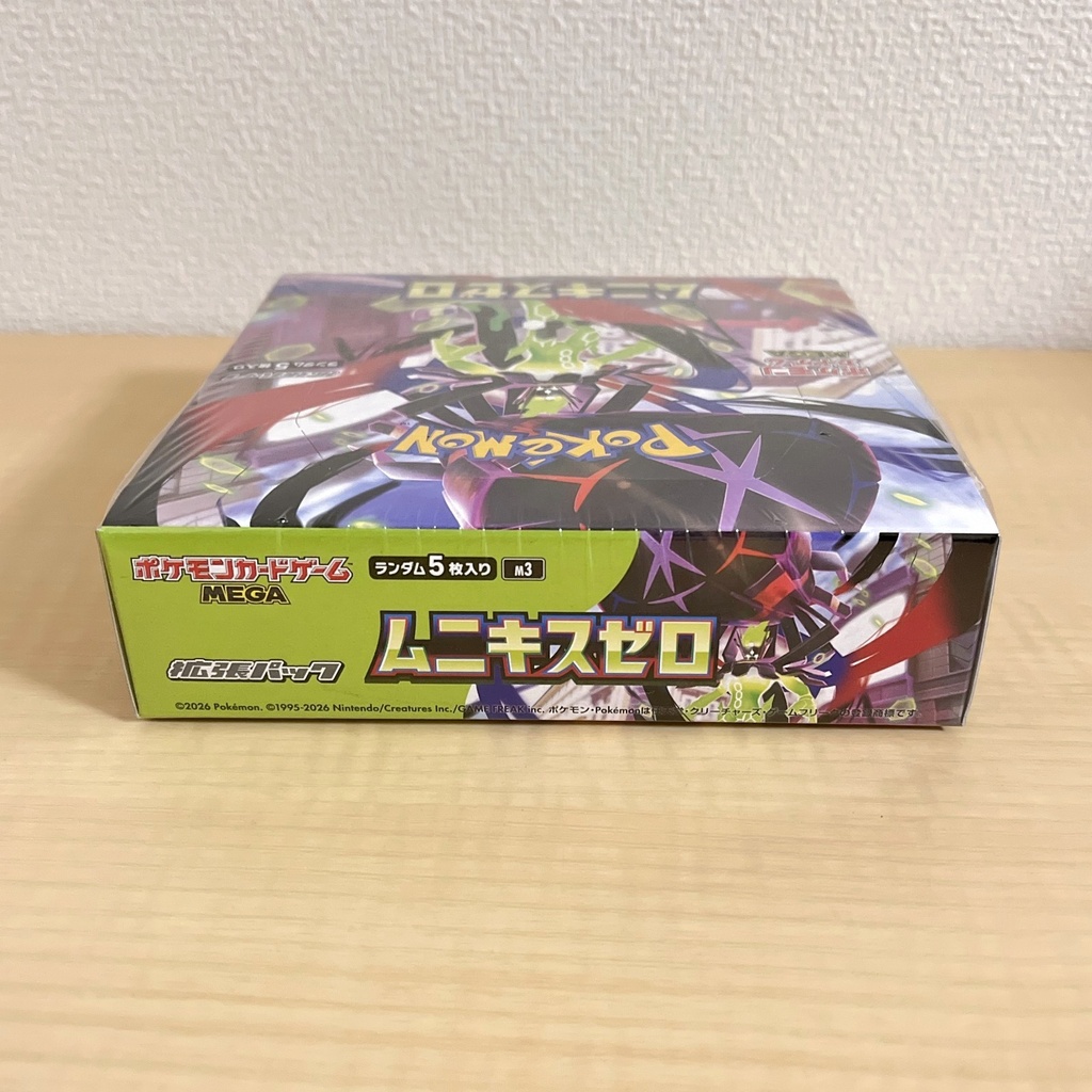 Pokemon Card Game MEGA Munikis Zero Booster Box M3 Japanese W/Shrink