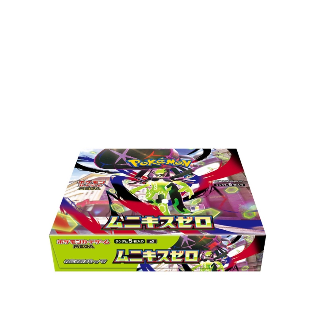 Pokemon Card Game MEGA Munikis Zero Booster Box M3 Japanese W/Shrink