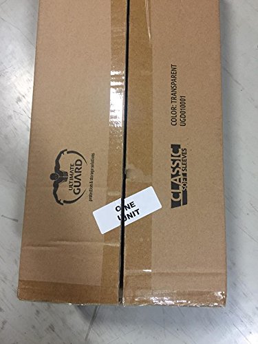 Ultimate Guard Classic Soft Sleeves Standard Size Transparent (100) 66x93