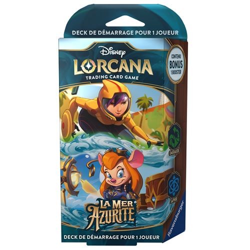 4 X Disney Lorcana Starter B_fr_set 6 La Mer Azurite