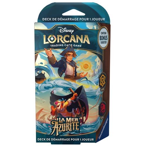 4 X Disney Lorcana Starter A_fr_set 6 La Mer Azurite