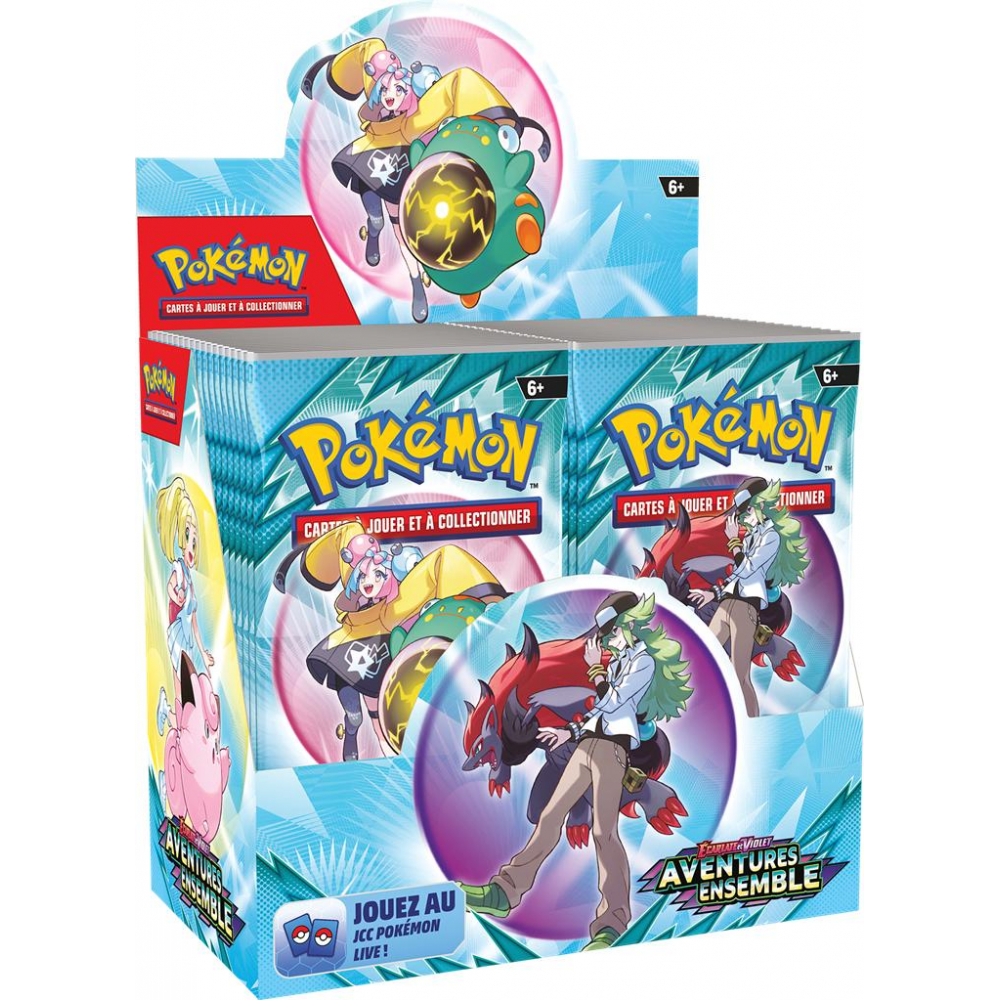 [BOOST-28] Pokemon - Booster EV09 Aventures Ensemble - FR
