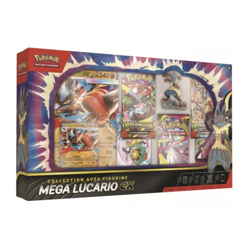 Collection Mega Lucario Ex / Carte Pokemon Vf
