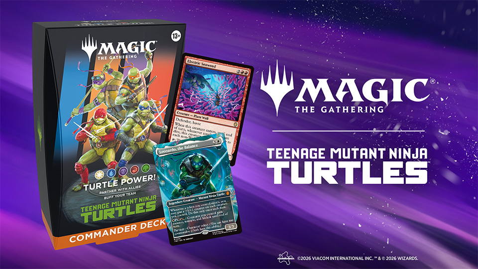 Deck cammander magic teenage mutant ninja TURTLES