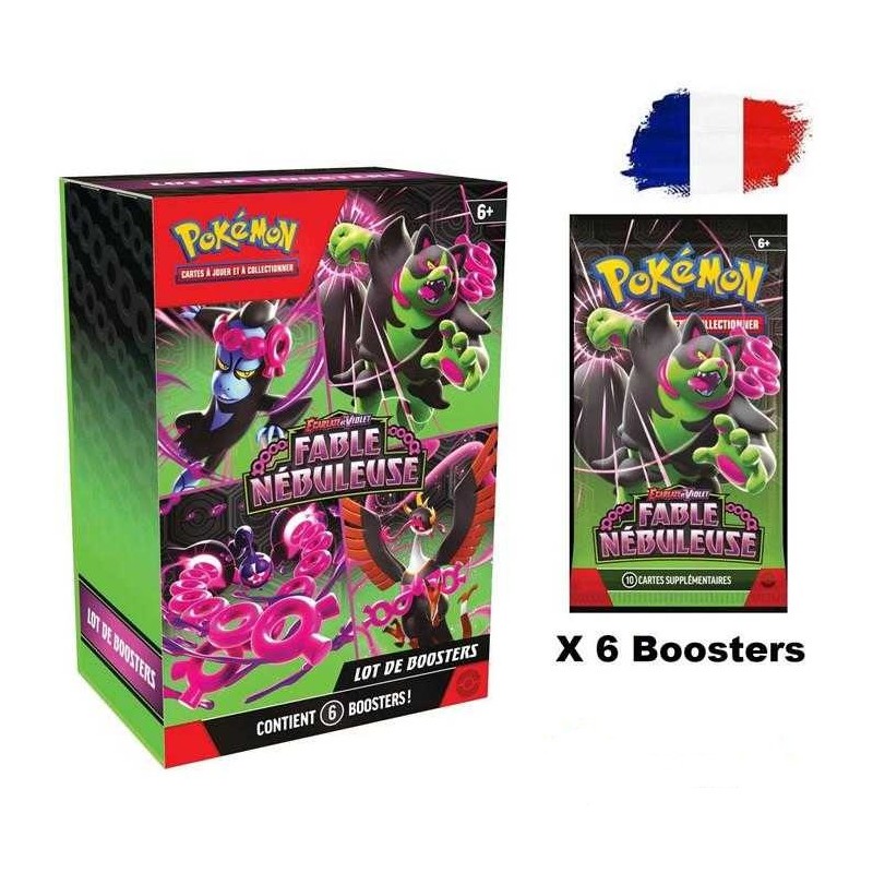 Boosters Fable Nebuleuse Ev6.5 / Carte Pokemon Vf