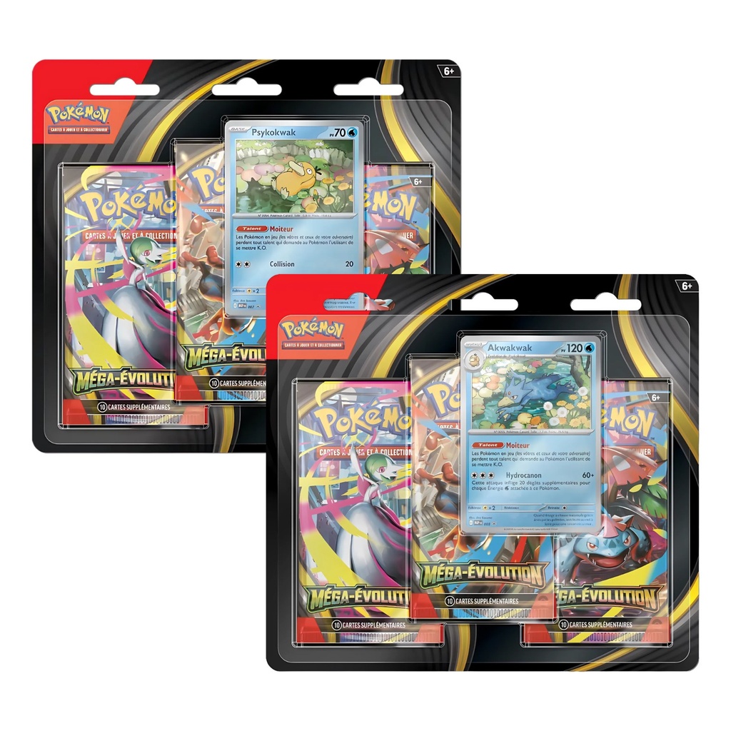Pokemon 🇫🇷 Artset Tripack 3 Boosters | ME01 Mega-Evolution [Pre-Order]