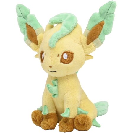 Pokemon Center: Sitting Cuties: Leafeon Plush # 470 - Generation 4 - 6 in