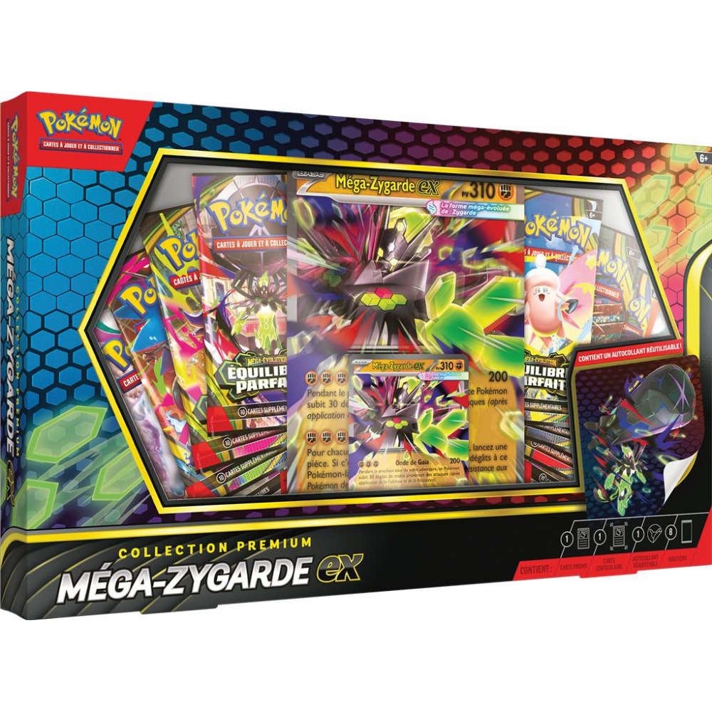 Pokemon Collection premium mega-Zygarde ex / 8 boosters équilibre parfait