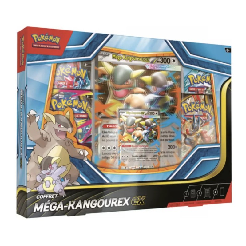 Coffret Mega Kangourex Ex / Carte Pokemon Vf