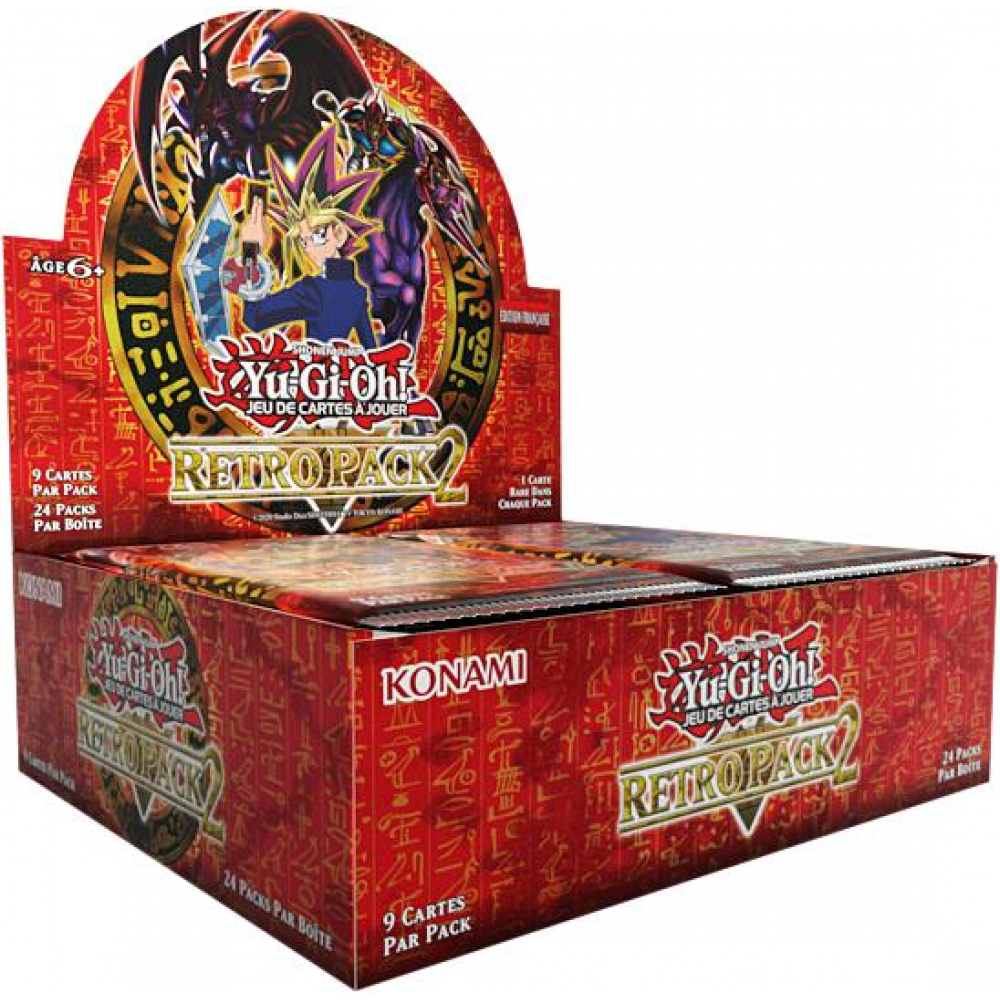 Display Yu-Gi-Ho! 24 boosters retro pack 2