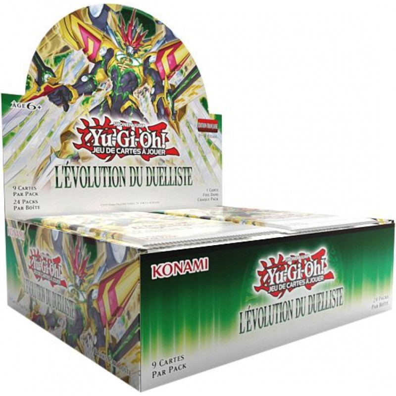 Display De 24 Boosters L'evolution Du Duelliste / Carte Yu-gi-oh Vf