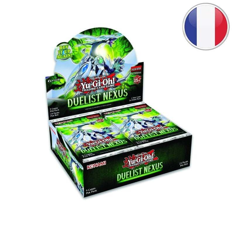 Display Yu-Gi-Ho! 24 boosters Nexus du duelliste