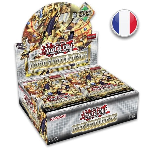 Display Yu-Gi-Ho! 24 boosters Force dimensionnelle
