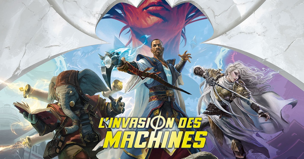 Magic the Gathering L'Invasion Des Machines Display Boosters Jumpstart (18) *French*