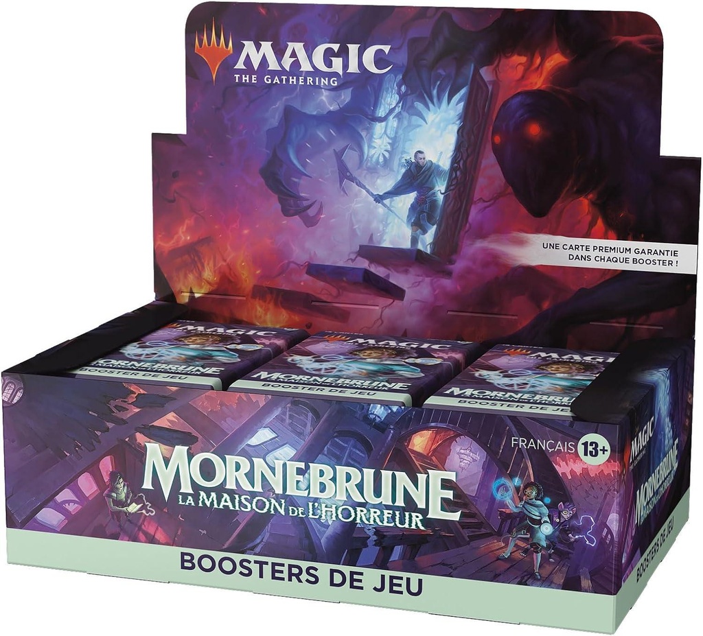 Display magic the gathering Mornebrune la maison de l'horreur