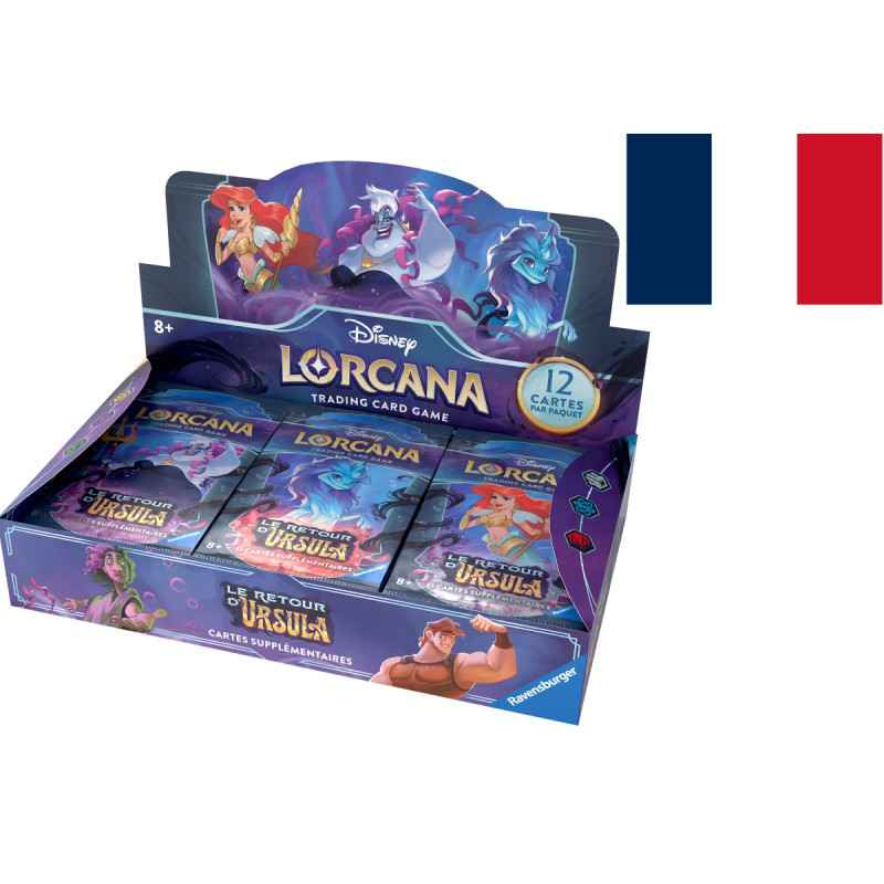 Display De 24 Boosters Le Retour D'ursula Chapitre 4 / Lorcana