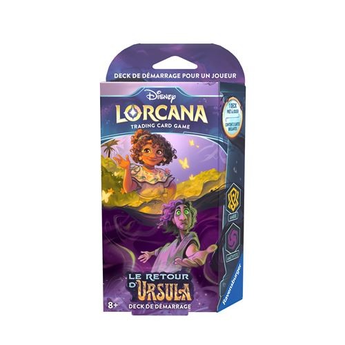 Ravensburger Trading Cards Disney Lorcana TCG Amber En Amethist Starter Deck