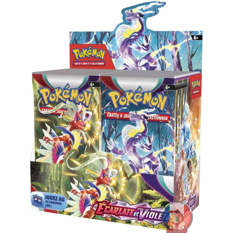 Display 36 Boosters Ecarlate Et Violet Ev01 / Carte Pokemon Vf