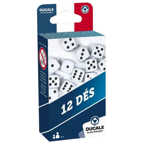 [5411068036644] Ducale - 12 Dés 18 Mm Eco Format - Pixie Games