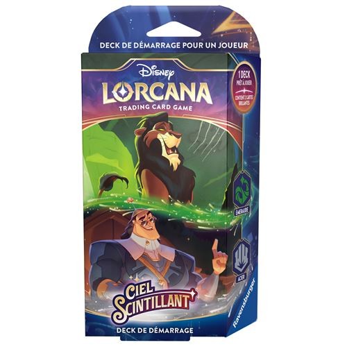 Ravensburger Trading Card Disney Lorcana Startkaart Smaragd-Staal S5