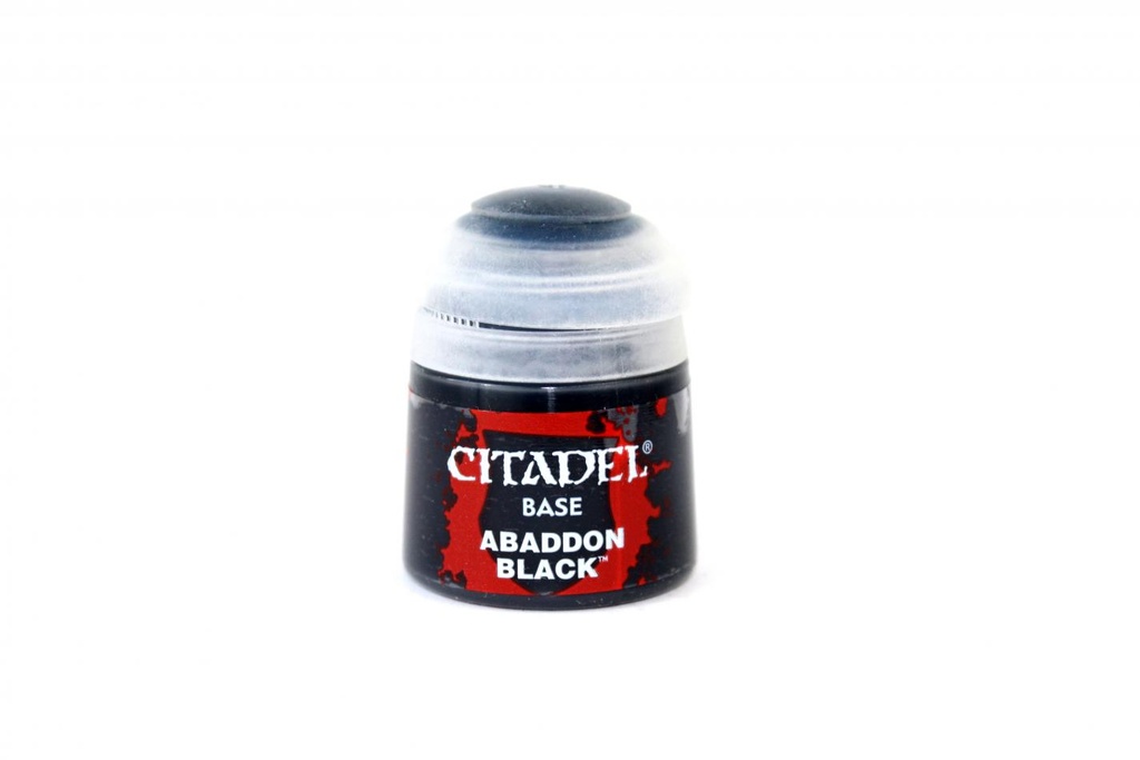 B: ABADDON BLACK 12ML ROW - Games Workshop