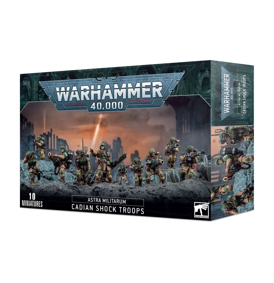 TROUPES DE CHOC CADIENNES - Games Workshop