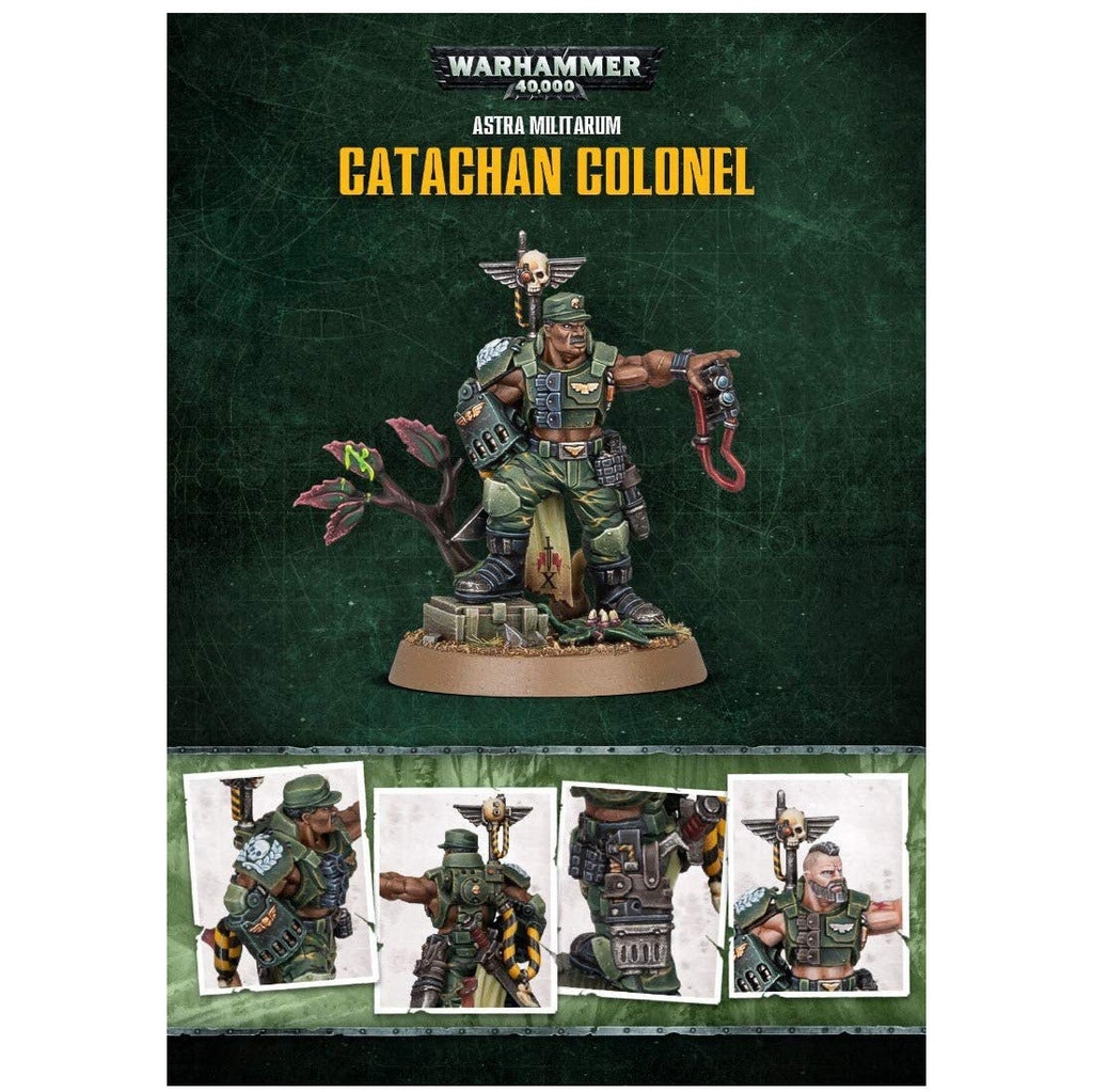 ASTRA MILITARUM: CATACHAN COLONEL - Games Workshop