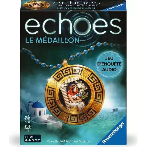 Ravensburger Echoes - Le Médaillon Escape Game - Jeux D'enquête (Francese, 1 - 4Giocatori)