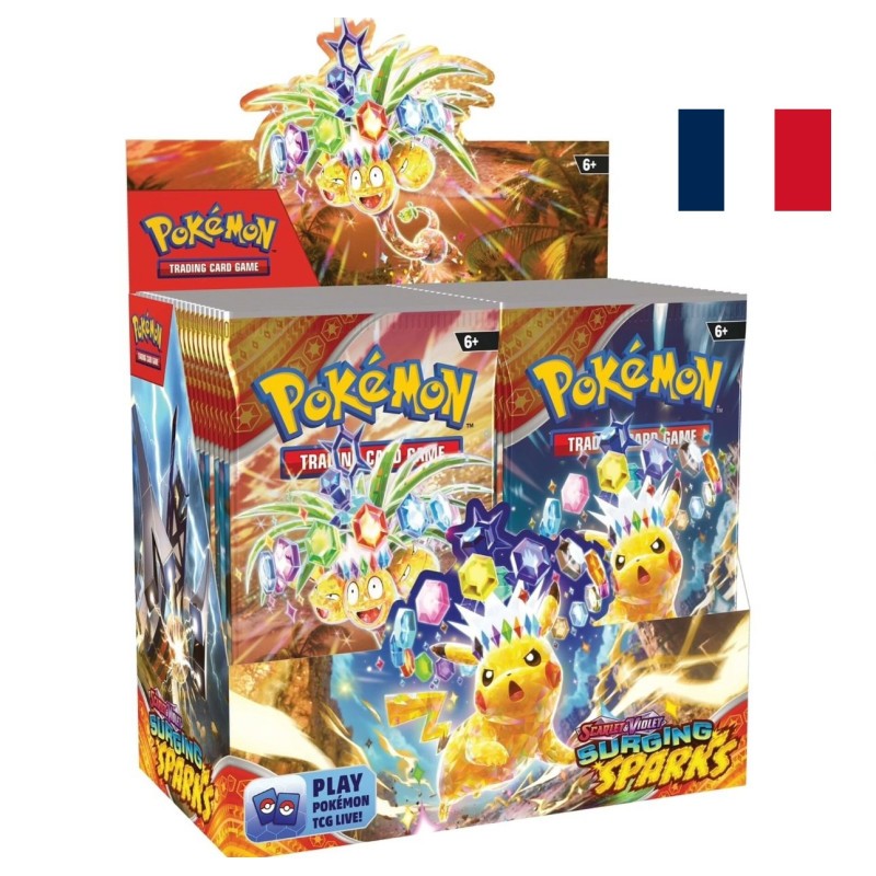 Display 36 Boosters Etincelles Deferlantes Ev08 / Carte Pokemon Vf