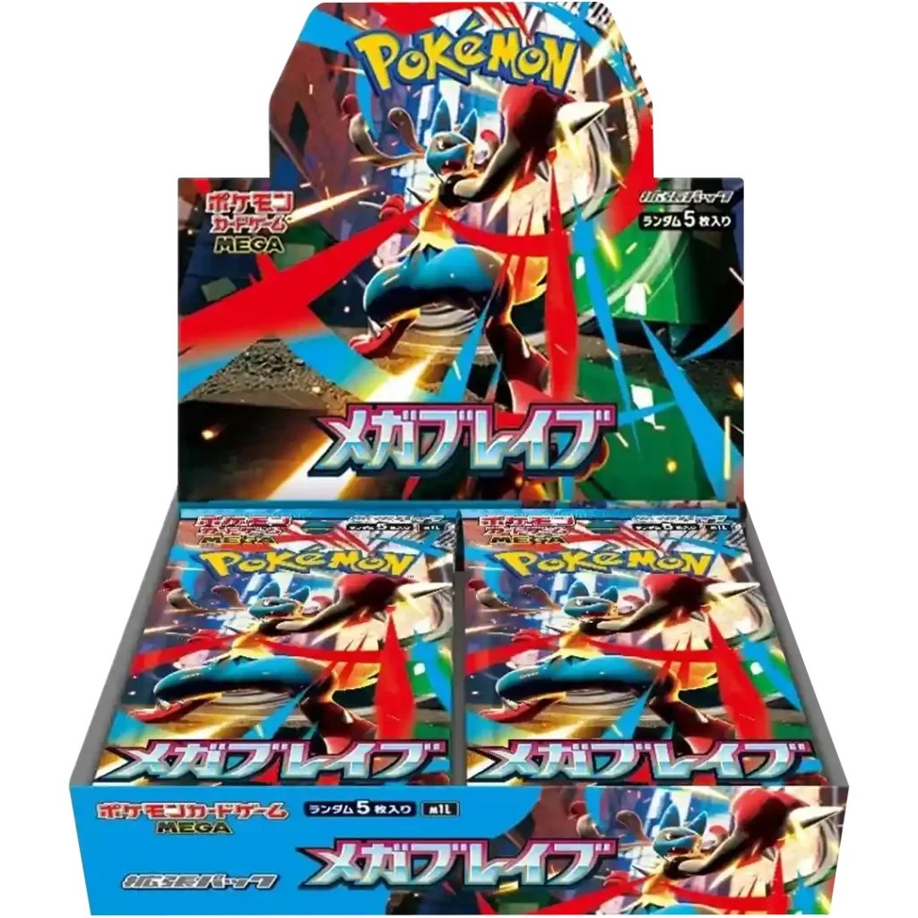 Pokemon TCG Mega Brave Booster Display Box Japanese