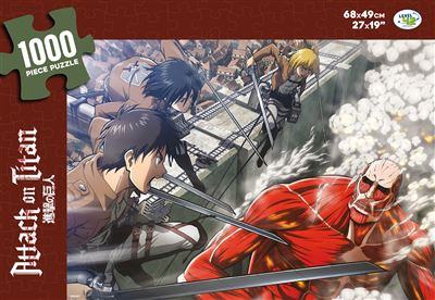 Japanime Games JPGL420058 Attack on Titan Puzzle - 1000 Piece