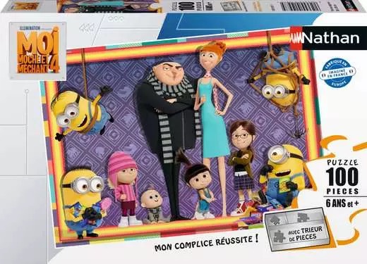 La famille de Moi Moche Mechant 4 - Ravensburger