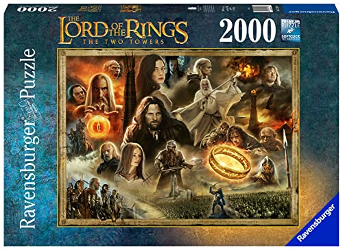 Ravensburger the Lord of the Rings the Two Towers 2000 Piece Jigsaw Puzzle