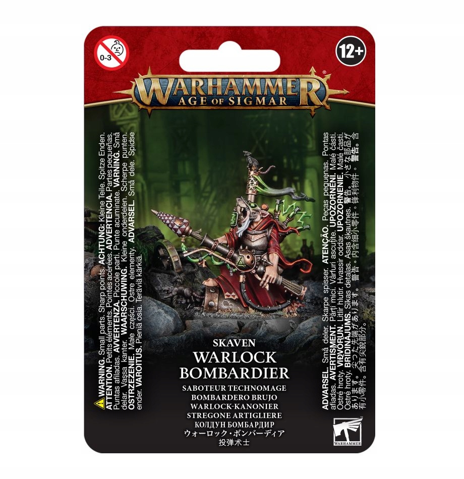 Age of Sigmar - Skaven - Warlock Bombardier (Blister) (2022)